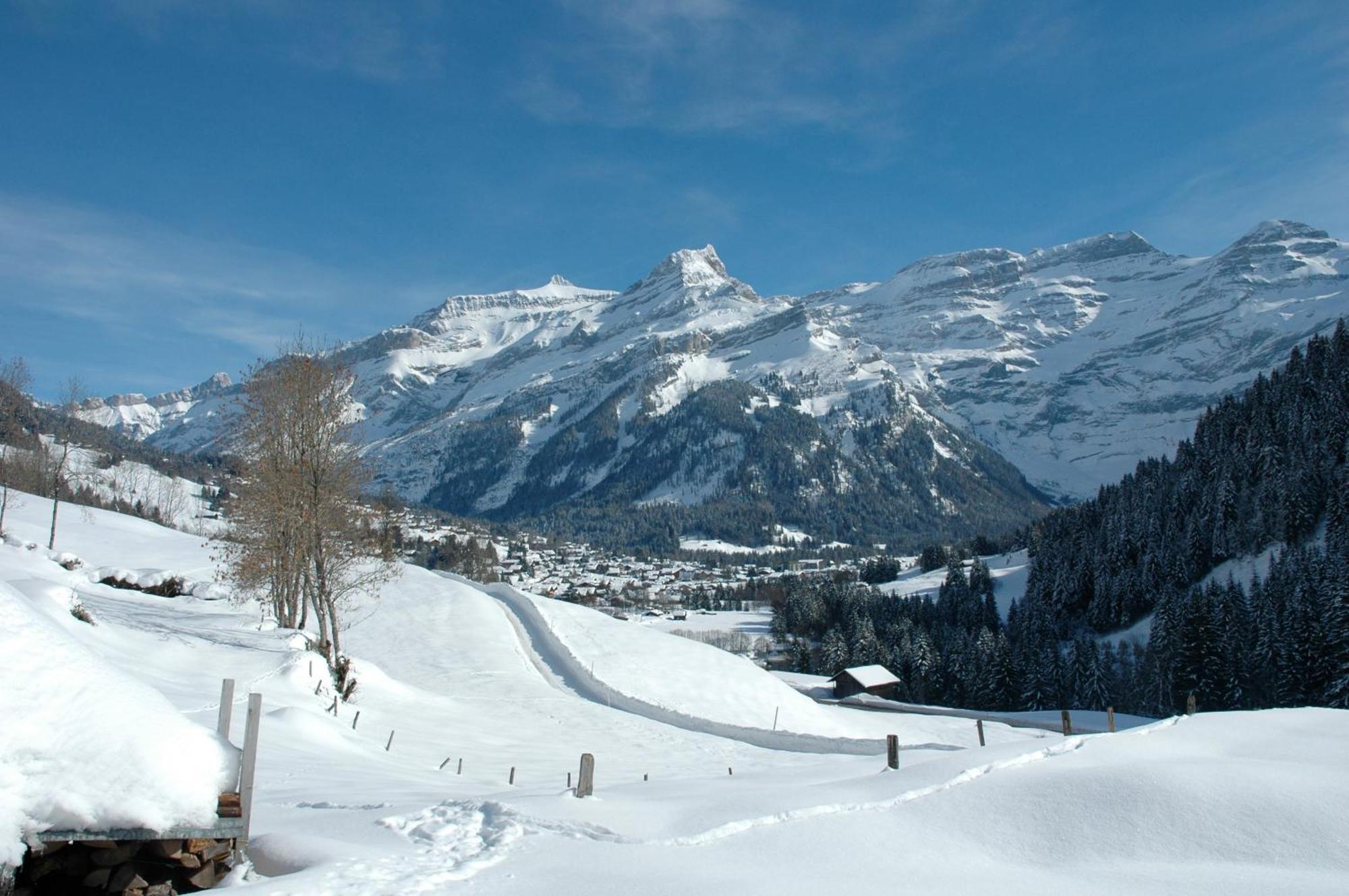 Historic Hotel Du Pillon Les Diablerets Luaran gambar