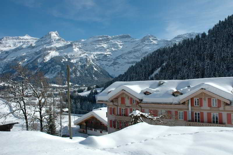 Historic Hotel Du Pillon Les Diablerets Luaran gambar