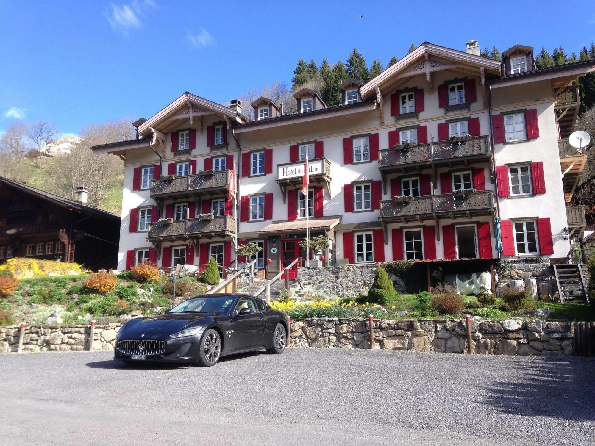 Historic Hotel Du Pillon Les Diablerets Luaran gambar
