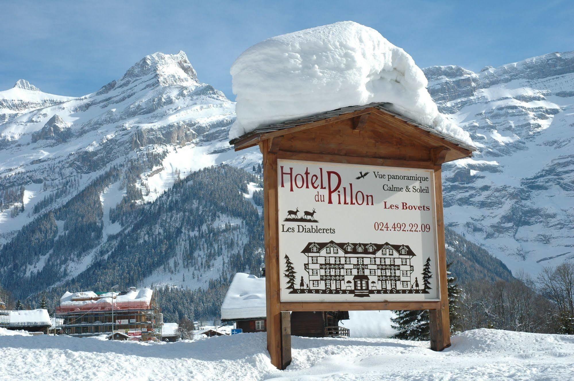 Historic Hotel Du Pillon Les Diablerets Luaran gambar
