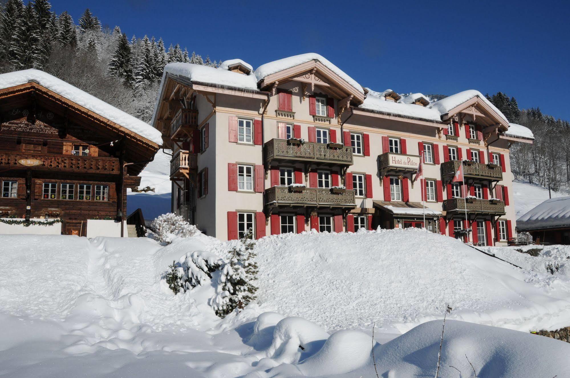 Historic Hotel Du Pillon Les Diablerets Luaran gambar