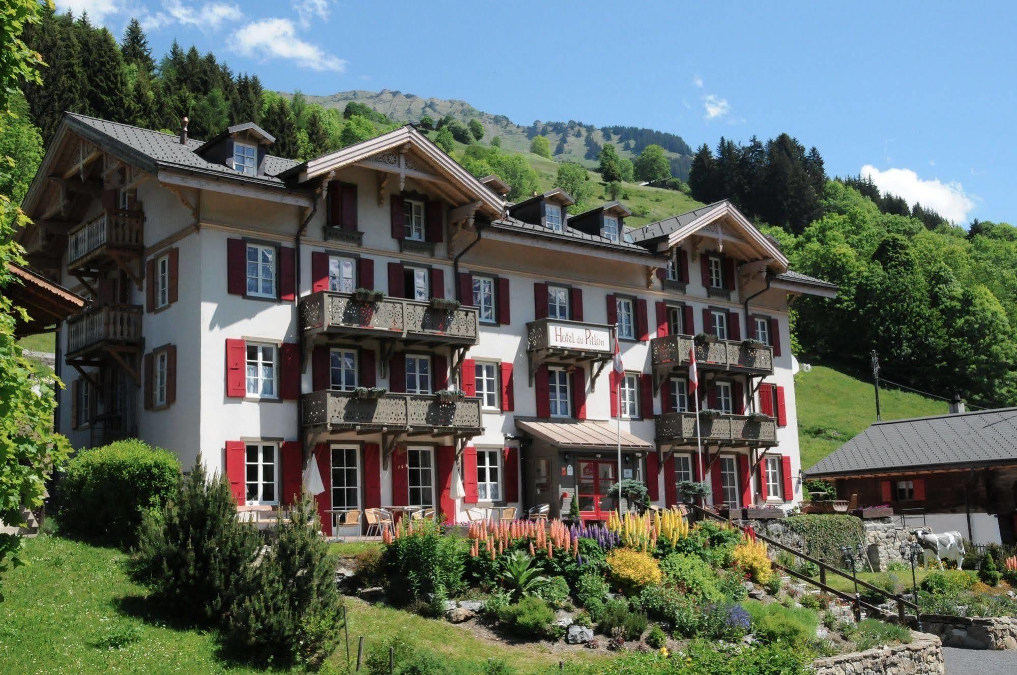 Historic Hotel Du Pillon Les Diablerets Luaran gambar