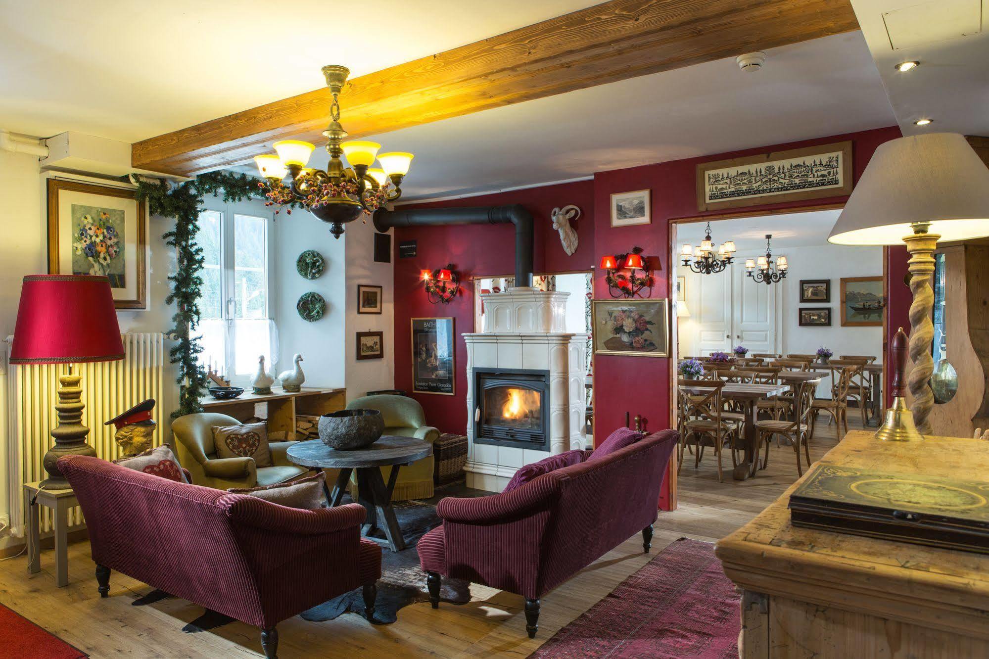 Historic Hotel Du Pillon Les Diablerets Luaran gambar