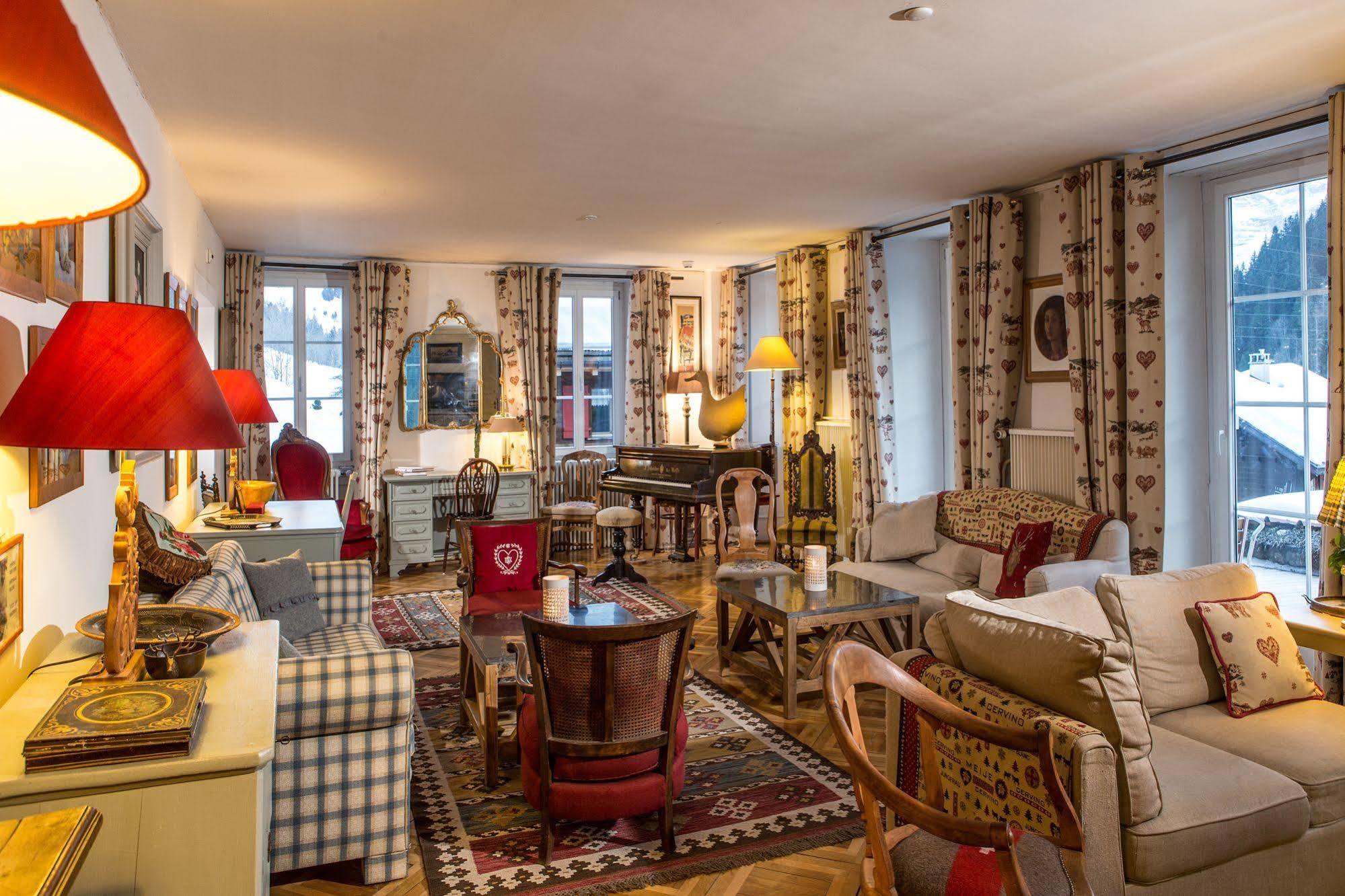 Historic Hotel Du Pillon Les Diablerets Luaran gambar