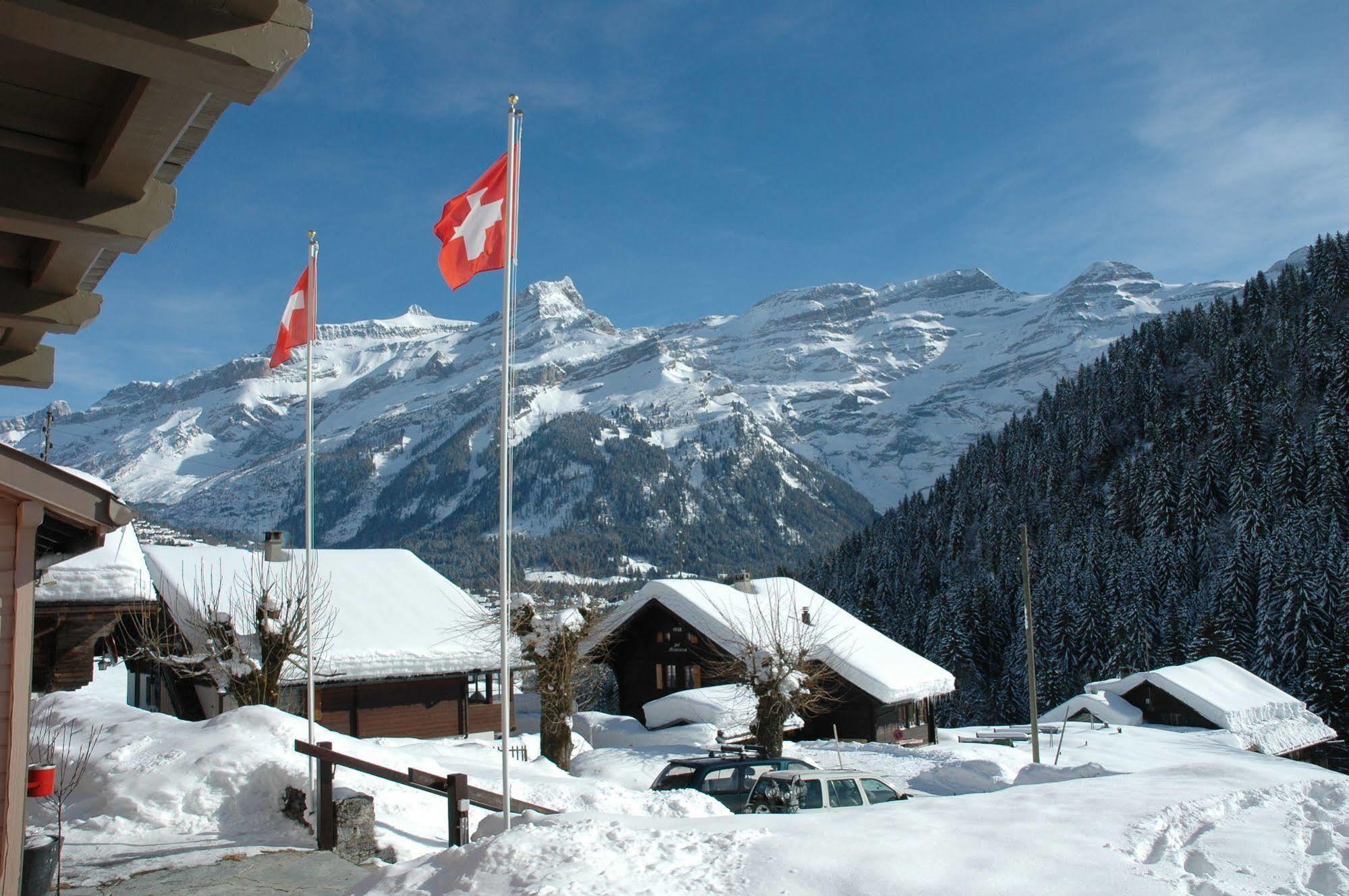 Historic Hotel Du Pillon Les Diablerets Luaran gambar
